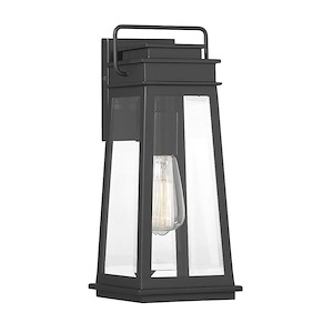 Boone - 1 Light Outdoor Wall Lantern In Mission Style-15.25 Inches Tall and 6.25 Inches Wide - 1279383