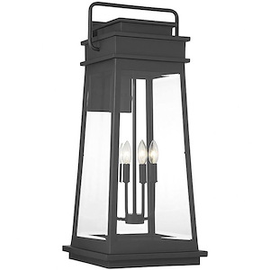 Boone - 4 Light Outdoor Wall Lantern In Mission Style-32 Inches Tall and 13.25 Inches Wide - 1279386