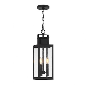Ascott - 3 Light Outdoor Hanging Lantern In Contemporary Style-20 Inches Tall and 6.5 Inches Wide - 1325115