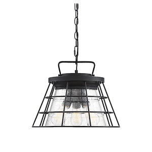 3 Light Convertible Semi-Flush Mount-Industrial Style with Rustic and Urban Farmhouse Inspirations-13.25 inches tall by 16 inches wide - 1145958