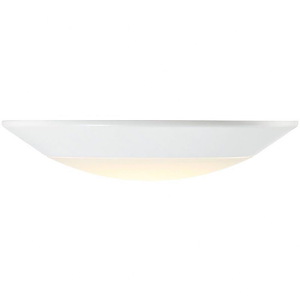 11W 1 LED Disc Light-1.22 Inches Tall and 5.98 Inches Wide