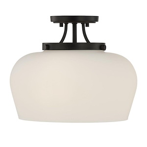 Octave - 3 Light Semi-Flush Mount-11 Inch Tall and 13 Inch Wide - 1399538