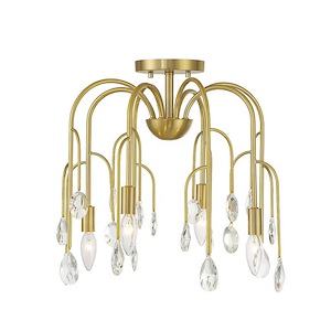 Anholt - 4 Light Convertible Pendant In Modern Style-15.5 Inches Tall and 16.5 Inches Wide
