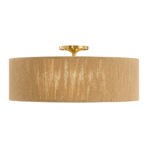 Maynard - 4 Light Flush Mount-9.38 Inch Tall and 22 Inch Wide