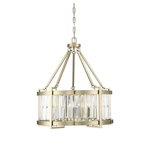 5 Light Pendant-Transitional Style with Contemporary and Glam Inspirations-28.75 inches tall by 25 inches wide - 1153734