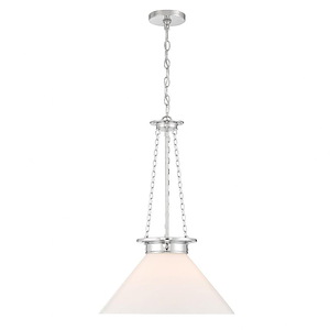 Myers - 1 Light Pendant In Vintage Style-27 Inches Tall and 18 Inches Wide
