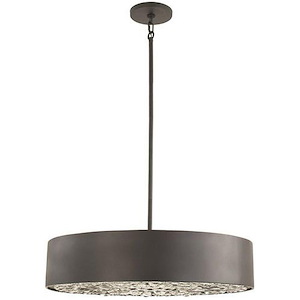 Azores - 6 Light Pendant In Glam Style-6 Inches Tall and 28 Inches Wide