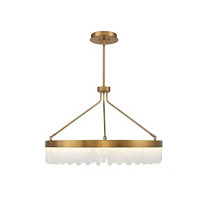 Landon - 53W 1 Led Pendant In Glam Style-22 Inches Tall And 34 Inches Wide