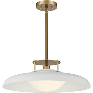 Gavin - 1 Light Pendant In VIntage Style-8 Inches Tall and 20 Inches Wide