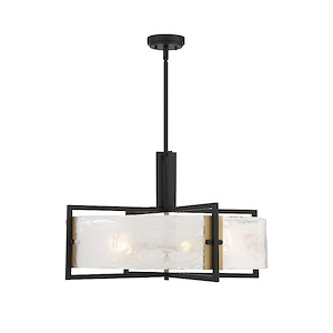 Hayward - 5 Light Pendant In Modern Style-17 Inches Tall And 28 Inches Wide - 1217333