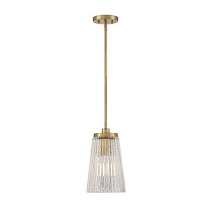 Chantilly - 1 Light Pendant In Vintage Style-13 Inches Tall and 8 Inches Wide - 1105851
