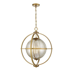 Pearl - 3 Light Pendant In Modern Style-24 Inches Tall and 21 Inches Wide
