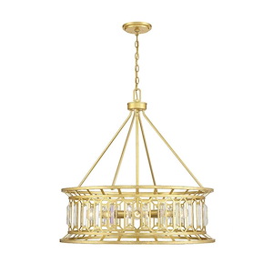 Daintree - 8 Light Pendant In Glam Style-30 Inches Tall And 30 Inches Wide - 1217583