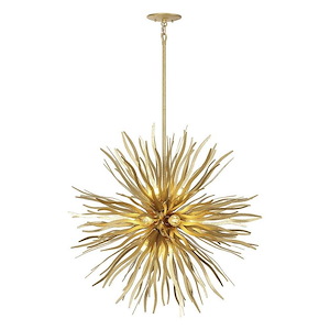 Killiam - 16 Light Pendant In Vintage Style-36 Inches Tall and 36 Inches Wide