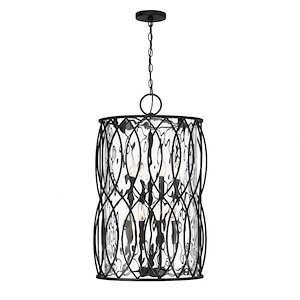 Snowden - 8 Light Pendant In Glam Style-30 Inches Tall and 18 Inches Wide