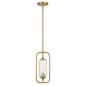 Holton - 1 Light Mini Pendant-15.25 Inch Tall and 6.5 Inch Wide