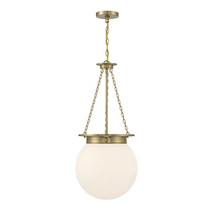 Manor - 3 Light Pendant In Vintage Style-31 Inches Tall and 13.5 Inches Wide