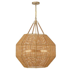 Selby - 5 Light Pendant In Bohemian Style-32.5 Inches Tall and 25 Inches Wide