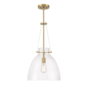Foster - 1 Light Pendant In Modern Style-25.5 Inches Tall and 14 Inches Wide