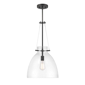 Foster - 1 Light Pendant In Modern Style-25.5 Inches Tall and 14 Inches Wide