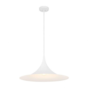 Bowdin - 1 Light Pendant In Contemporary Style-11.25 Inches Tall and 24 Inches Wide