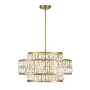 Renzo - 4 Light Pendant In Glam Style-12 Inches Tall and 22 Inches Wide - 1279420