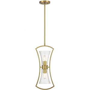 Bennington - 2 Light Pendant In Modern Style-22 Inches Tall and 8.75 Inches Wide - 1279422
