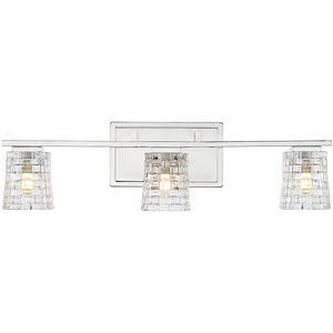 3 Light Bath Bar-6 inches tall by 22 inches wide - 1217602