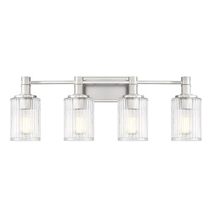 Concord - 4 Light Bath Vanity In Vintage Style-10.5 Inches Tall and 30.75 Inches Wide - 1324944