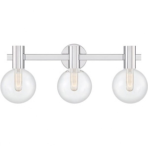Wright - 3 Light Bath Vanity In Modern Style-10 Inches Tall and 25 Inches Wide - 1279424