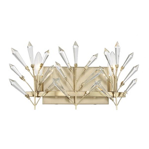 Orianna - 2 Light Bath Vanity-8 Inch Tall and 14.5 Inch Wide