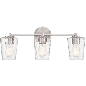 Ballas - 3 Light Bath Vanity In Vintage Style-9.75 Inches Tall and 23.5 Inches Wide