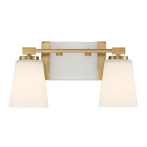 Darby - 2 Light Bath Vanity In Contemporary Style-8 Inches Tall and 15.25 Inches Wide - 1279447
