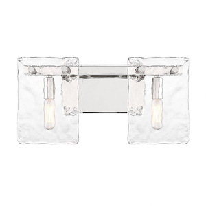Genry - 2 Light Bath Vanity In Coastal Style-7.75 Inches Tall and 15.25 Inches Wide - 1325100