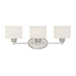 3 Light Bath Bar-Modern Style with Contemporary and Transitional Inspirations-8.5 inches tall by 24 inches wide