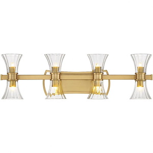 Bennington - 8 Light Bath Vanity In Modern Style-8.75 Inches Tall and 32 Inches Wide - 1279455