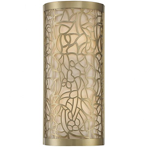 2 Light Wall Sconce-16 inches tall by 7 inches wide