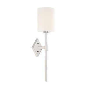 1 Light Wall Sconce-Vintage Style with Mid-Century Modern and Transitional Inspirations-25 inches tall by 6 inches wide