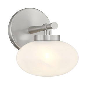 Barrow - 1 Light Wall Sconce-8 Inch Tall and 6.75 Inch Wide