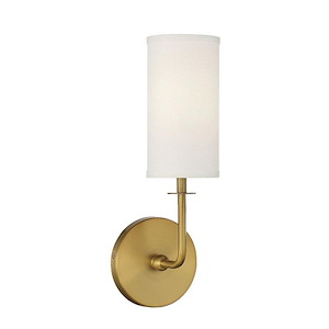 Powell - 1 Light Wall Sconce In Transitional Style-15 Inches Tall and 5 Inches Wide - 1105886