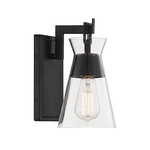 Lakewood - 1 Light Wall Sconce In Mid-Century Modern Style-9.5 Inches Tall and 5.5 Inches Wide