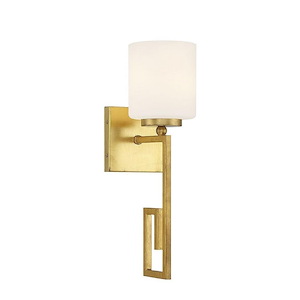 Quatrain - 1 Light Wall Sconce In Modern Style-16.25 Inches Tall and 4.75 Inches Wide - 1279461