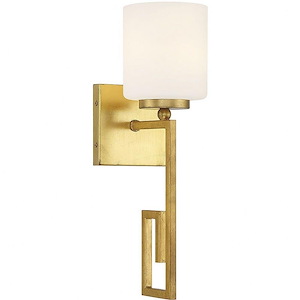 Quatrain - 1 Light Wall Sconce In Modern Style-16.25 Inches Tall and 4.75 Inches Wide - 1279461