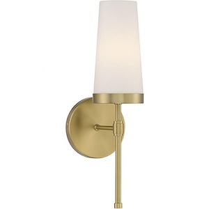Haynes - 1 Light Wall Sconce In Modern Style-16 Inches Tall and 5 Inches Wide - 1279462