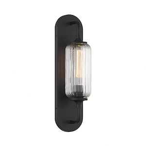 Holton - 1 Light Wall Sconce-18 Inch Tall and 4.5 Inch Wide
