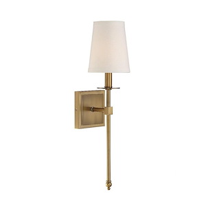 1 Light Wall Sconce-Bohemian Style with Transitional and Vintage Inspirations-20 inches tall by 5 inches wide - 731220