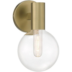 Wright - 1 Light Wall Sconce In Modern Style-10 Inches Tall and 5.75 Inches Wide - 1279463
