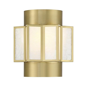 Gideon - 2 Light Wall Sconce In Modern Style-11 Inches Tall and 10 Inches Wide