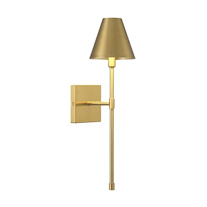 Jefferson - 1 Light Wall Sconce In Vintage Style-20 Inches Tall and 5.5 Inches Wide