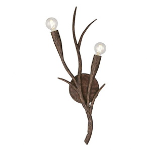 Palisades - 2 Light Wall Sconce-22.5 Inch Tall and 8 Inch Wide